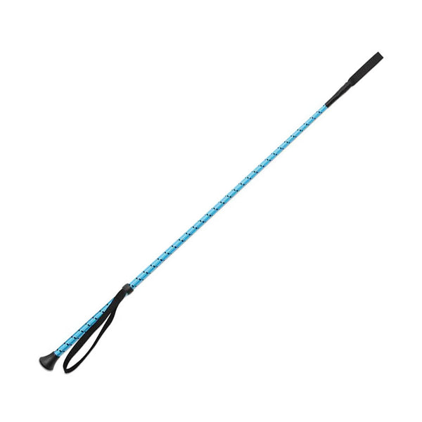 Shires Thread Stem Whip - Bright Blue