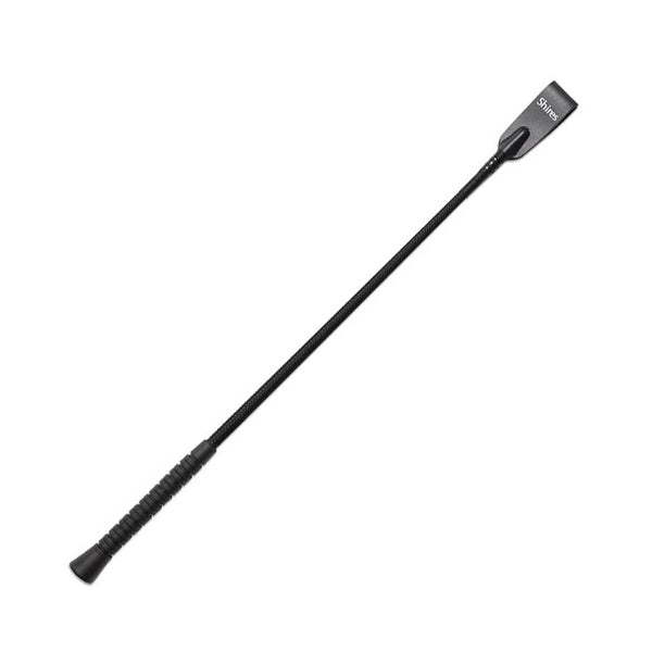 Shires Rubber Grip Whip - Black