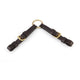 3045 LEATHER COUPLING HAVANA O/S
