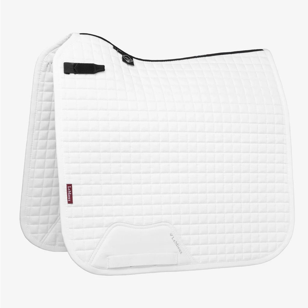 LeMieux Cotton Dressage Square - White