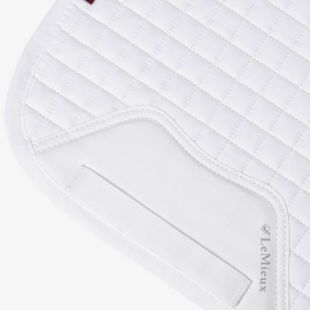 LeMieux Cotton Dressage Square - White