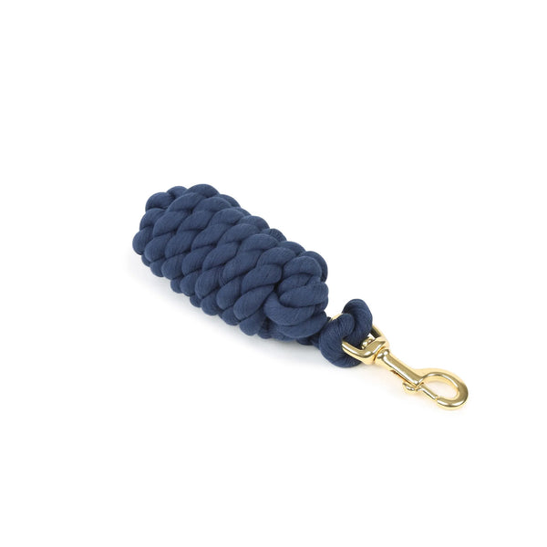 Shires Headcollar Lead Rope With Trigger Clip - Navy