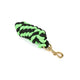 Shires Headcollar Lead Rope With Trigger Clip - Black/Lime