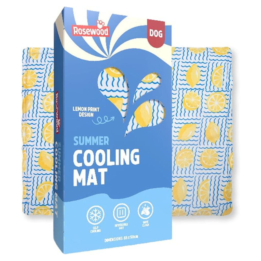 Rosewood Lemon Cool Mat 65cm X 50cm