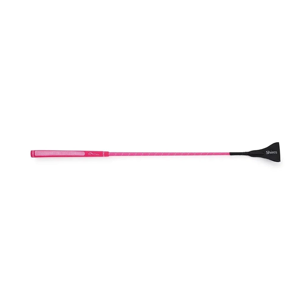 Shires Rainbow General Purpose Whip - Pink