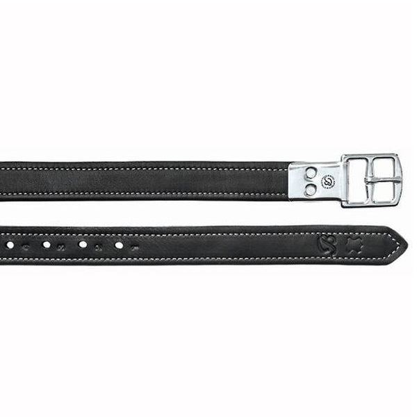 Bates Luxe Stirrup Leathers - Black