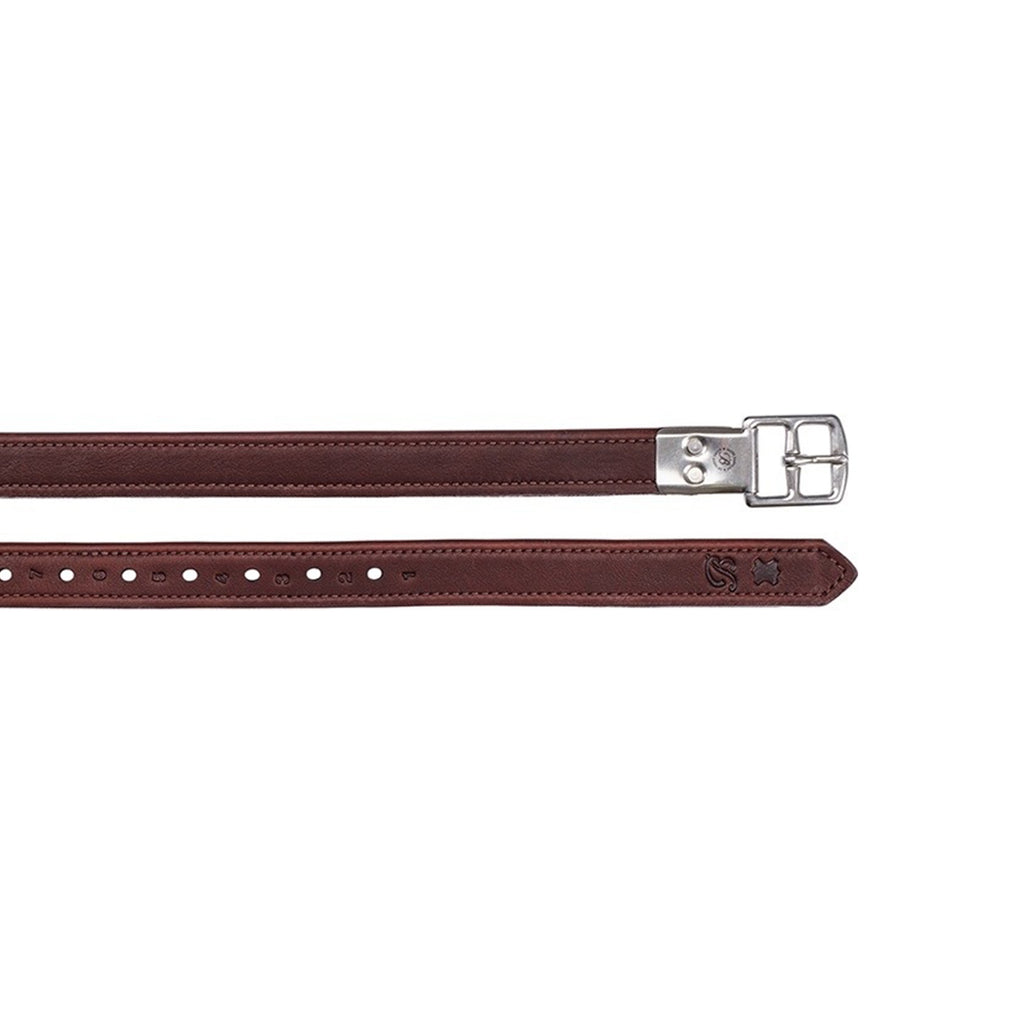 Bates Luxe Stirrup Leathers - Havana