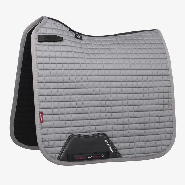 LeMieux Cotton Dressage Square - Grey