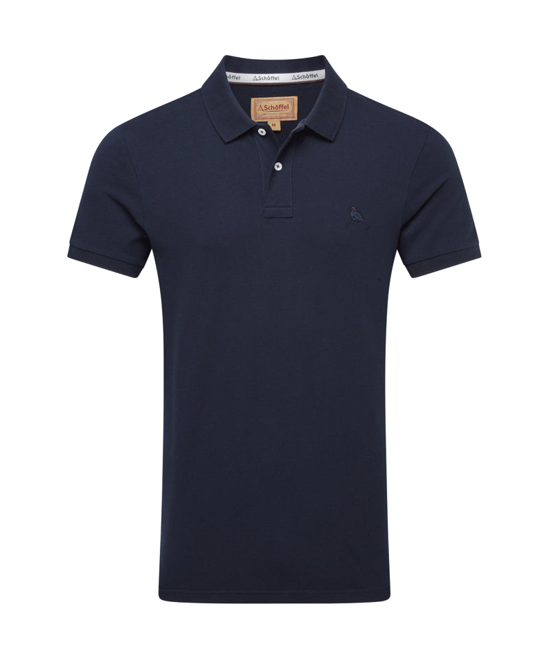 Schoffel Mens St Ives Polo Shirt - Navy