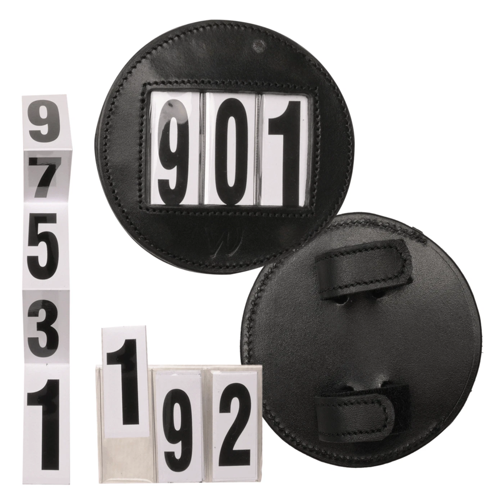 Mackey Leather Bridle Numbers