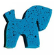 Equi-Sential Horse Shaped Sponge - Blue