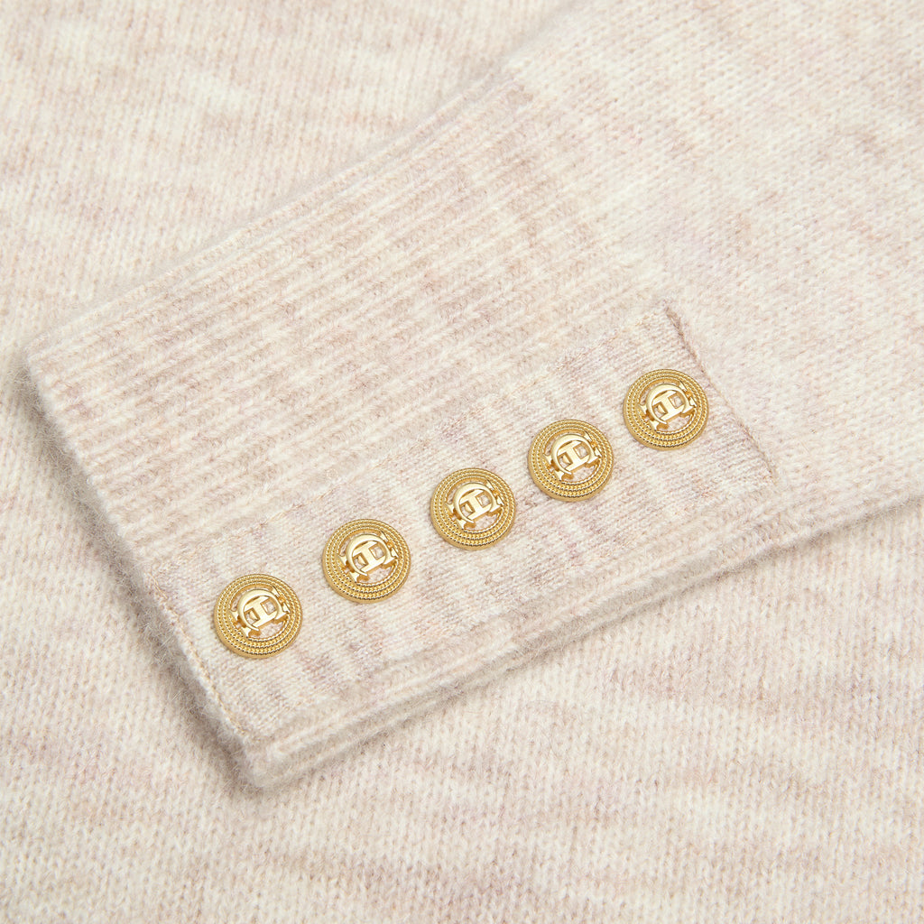 Holland Cooper Ladies Tori Crew Neck Knit - Barley
