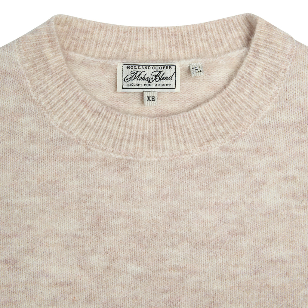 Holland Cooper Ladies Tori Crew Neck Knit - Barley