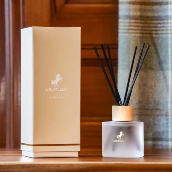 Cremello Coastal Cypress and Amber Wax Diffuser