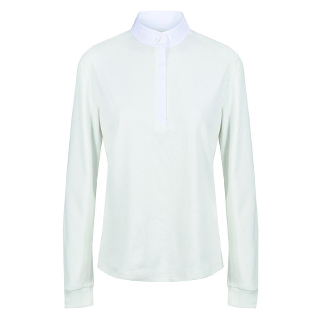 Equetech Ladies Foxhunter Stock Shirt - Ecru