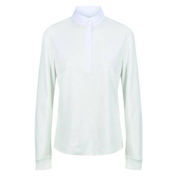 Equetech Ladies Foxhunter Stock Shirt - Ecru