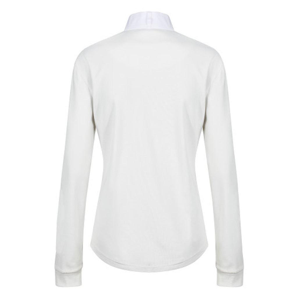 Equetech Ladies Foxhunter Stock Shirt - Ecru