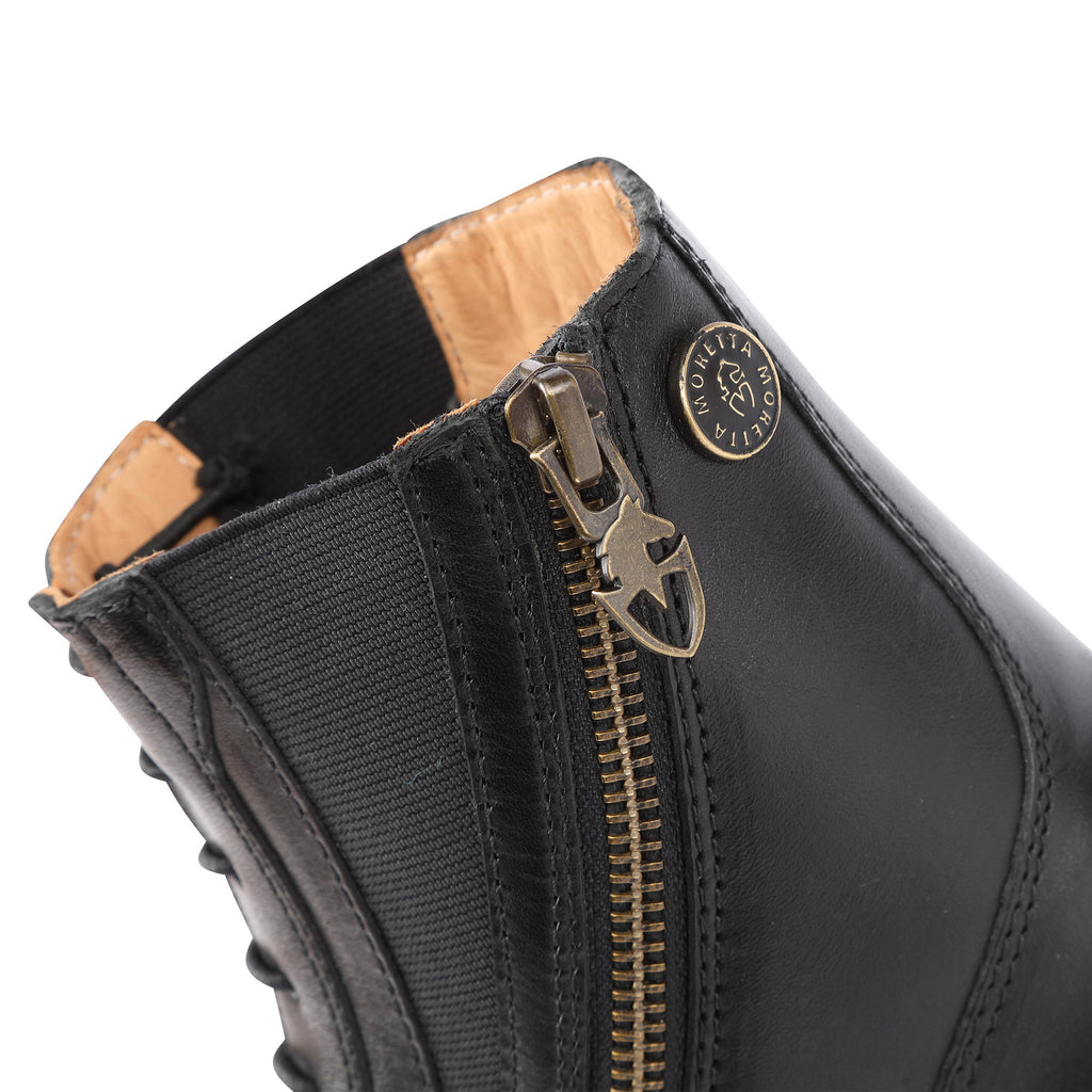 Moretta Alessia Paddock Boot - Black