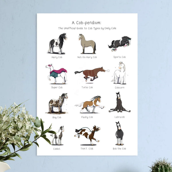 Emily Cole Cob-Pendium Tea Towel