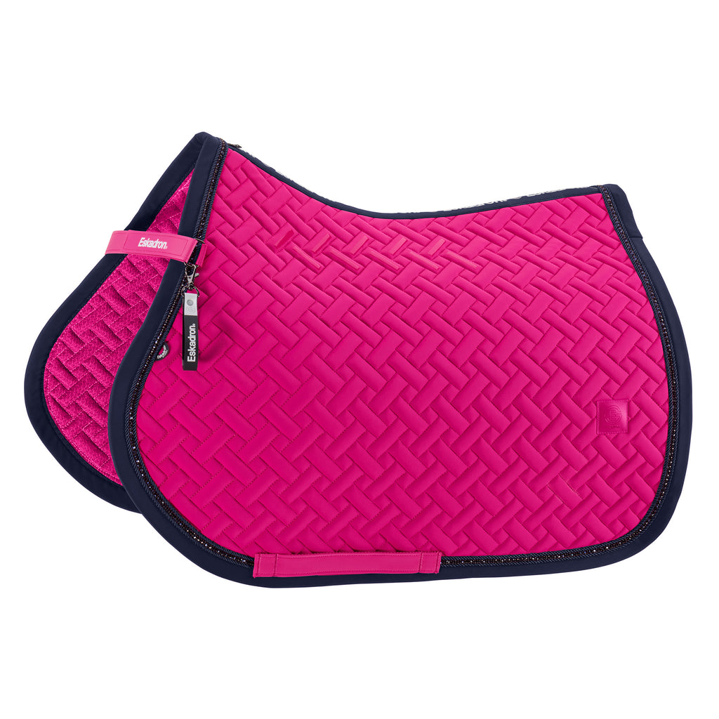 Eskadron Pro Soft Crystal GP Saddle Cloth - Lipstick