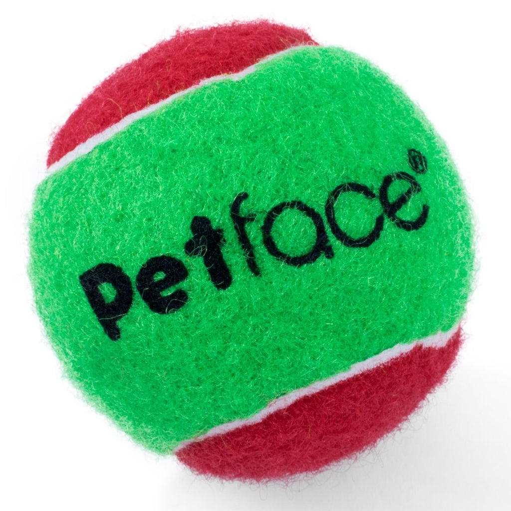 Petface Squeaky Tennis Ball - 3 Pack