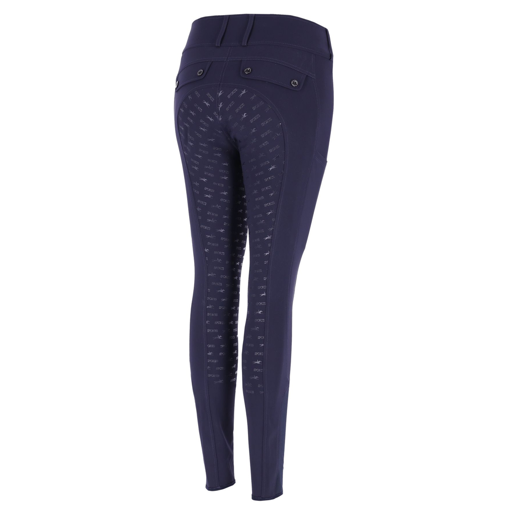 Schockemohle Ladies Carola Full Seat Breeches - Dark Navy