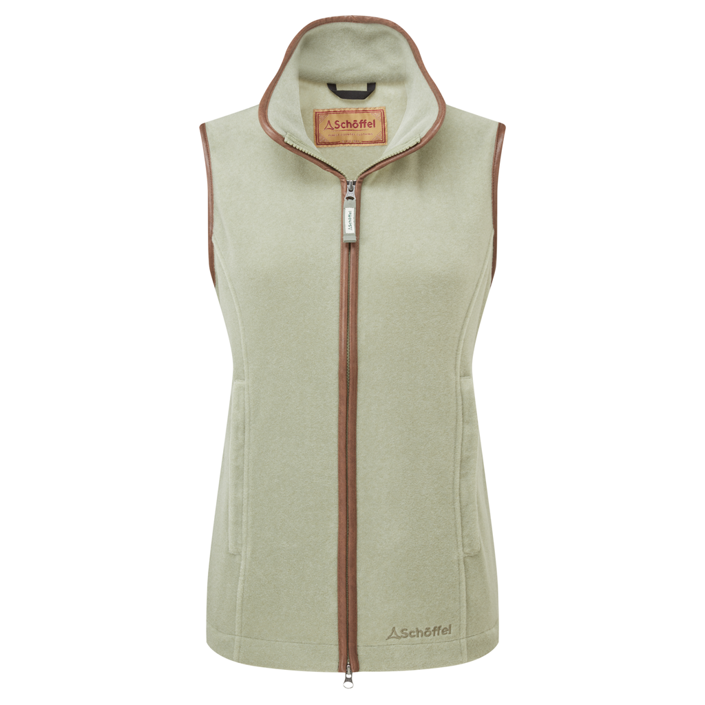 Schoffel Ladies Lyndon II Fleece Gilet - Sage Green