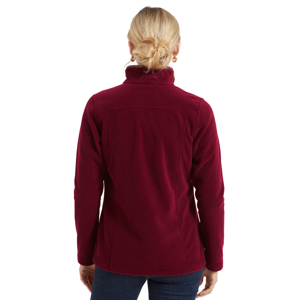 Schoffel Ladies Tilton II 1/4 Zip Fleece - Claret