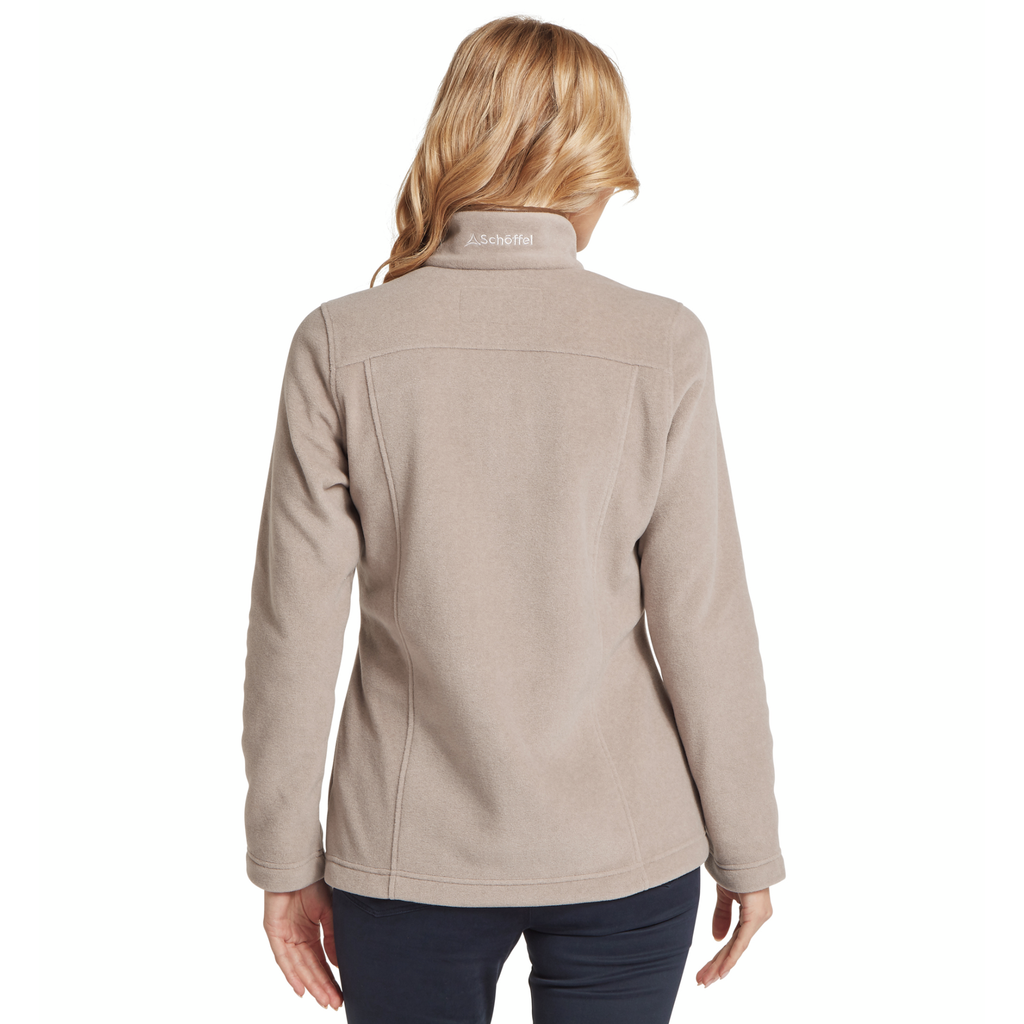 Schoffel Ladies Tilton II 1/4 Zip Fleece - Mushroom