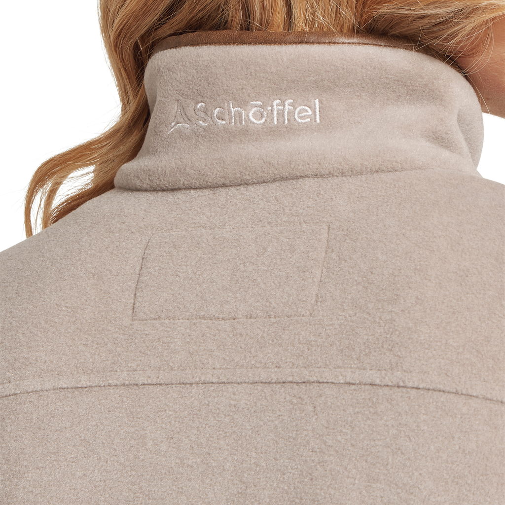 Schoffel Ladies Tilton II 1/4 Zip Fleece - Mushroom