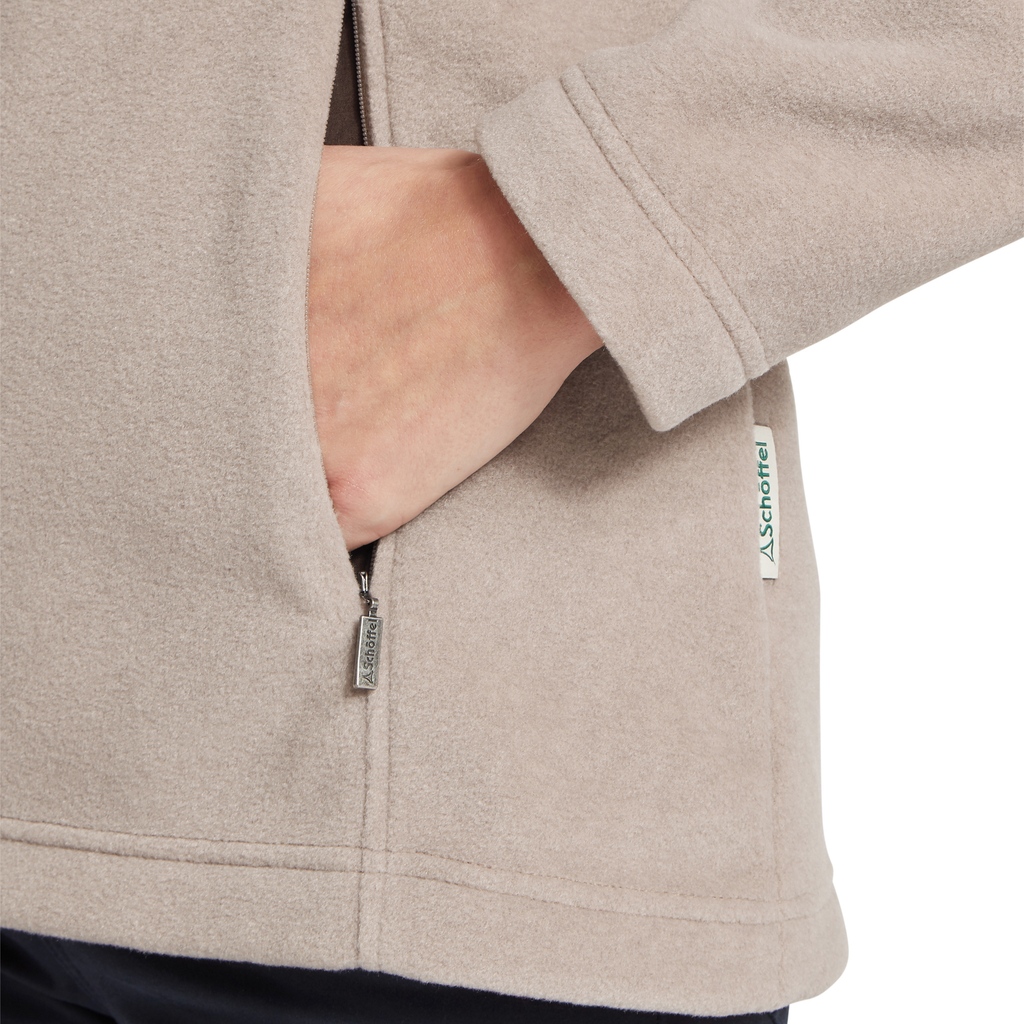 Schoffel Ladies Tilton II 1/4 Zip Fleece - Mushroom