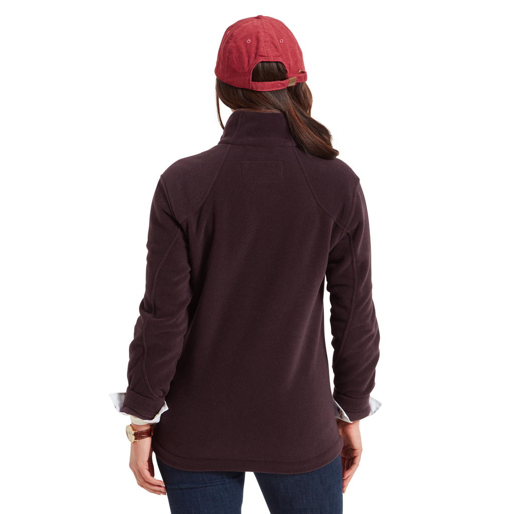 Schoffel Ladies Burley II Fleece Jacket  - Port