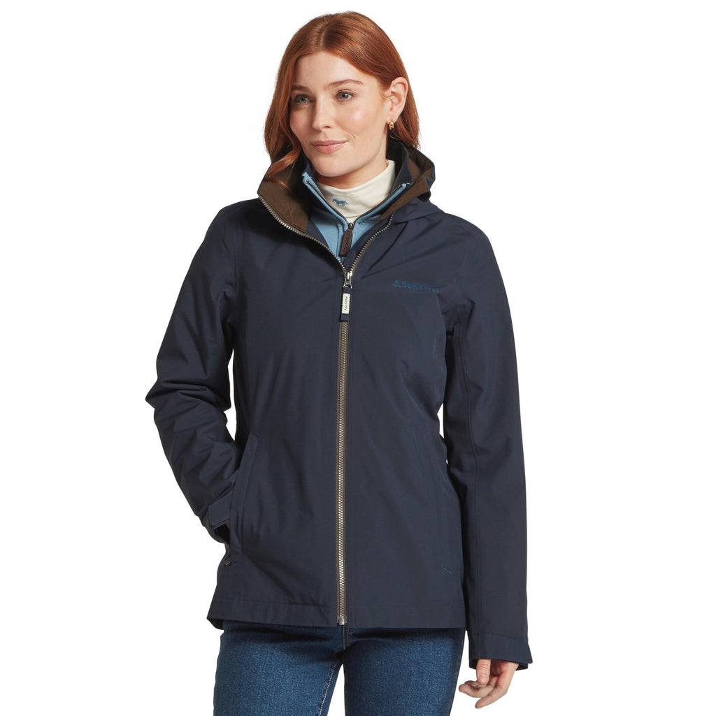 Schoffel Ladies Manton Lightweight Jacket - Dark Navy