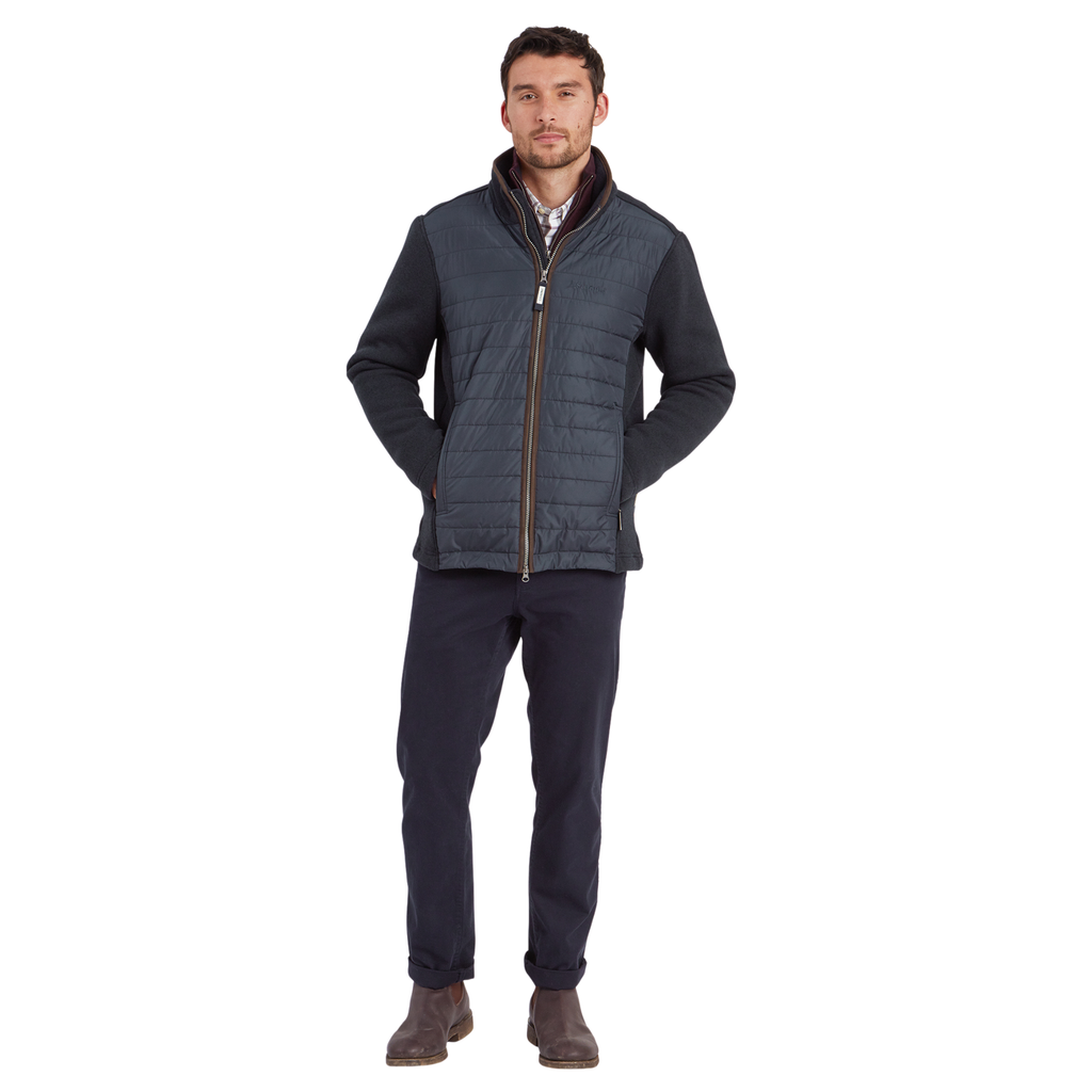 Schoffel Mens Cottesmore Hybrid Jacket - Petrol Blue