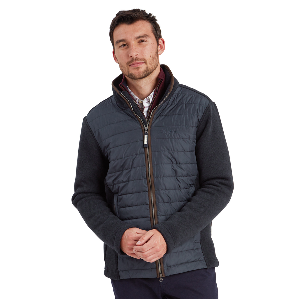 Schoffel Mens Cottesmore Hybrid Jacket - Petrol Blue