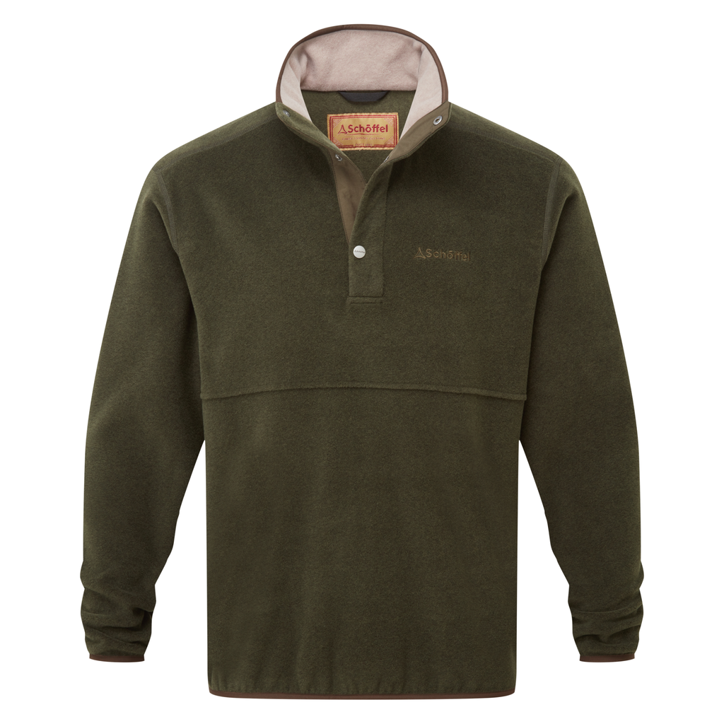 Schoffel Mens Norton Fleece - Dark Olive