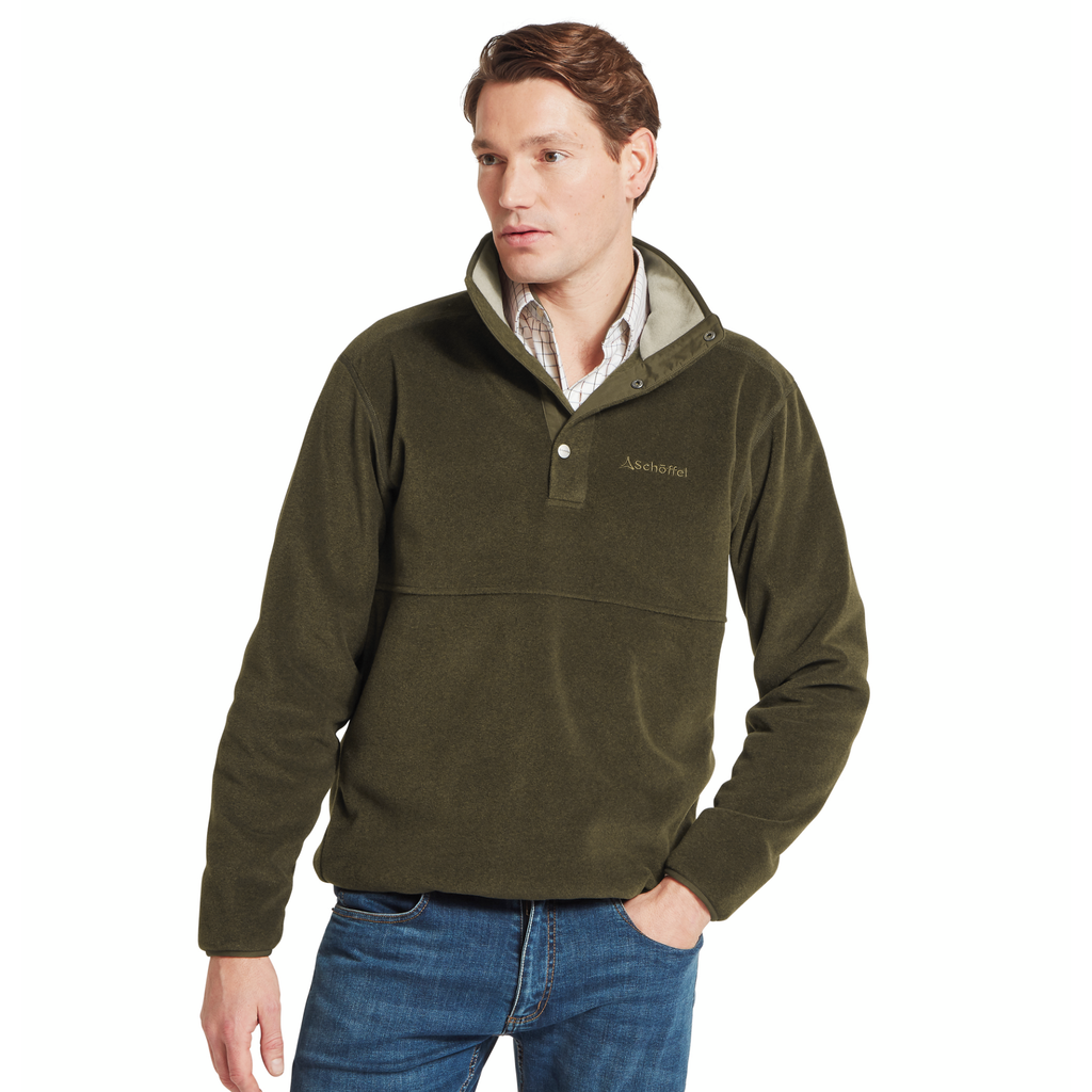 Schoffel Mens Norton Fleece - Dark Olive