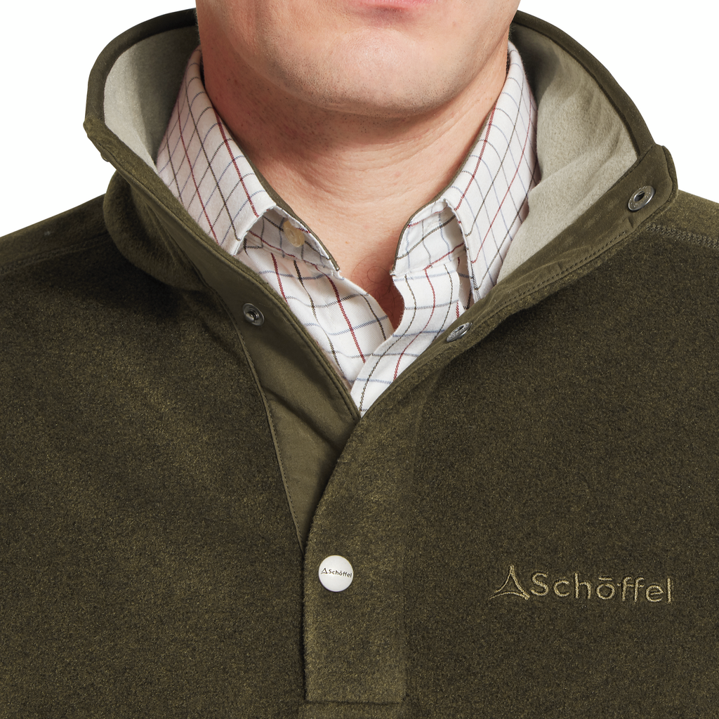 Schoffel Mens Norton Fleece - Dark Olive