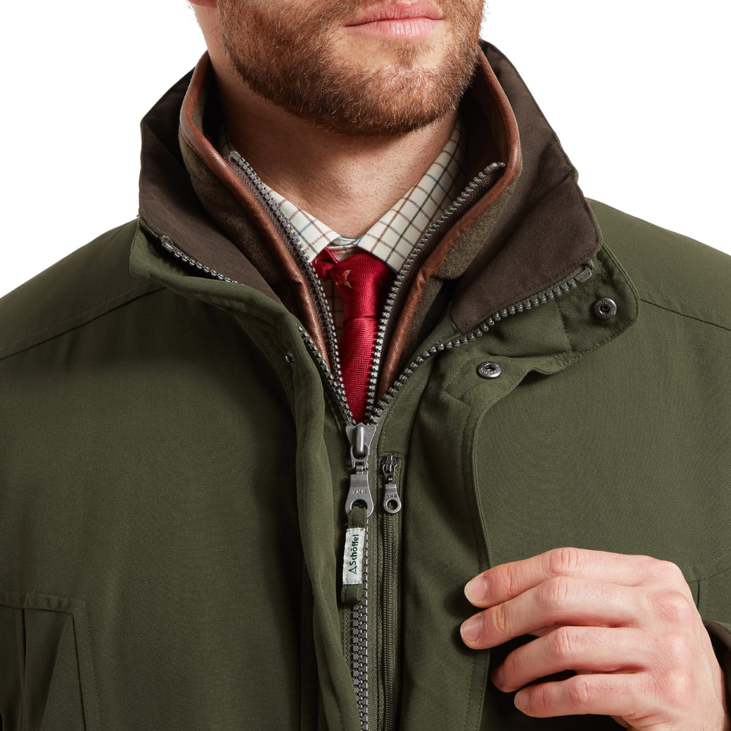 Schoffel Mens Ptarmigan Classic Coat - Hunter Green