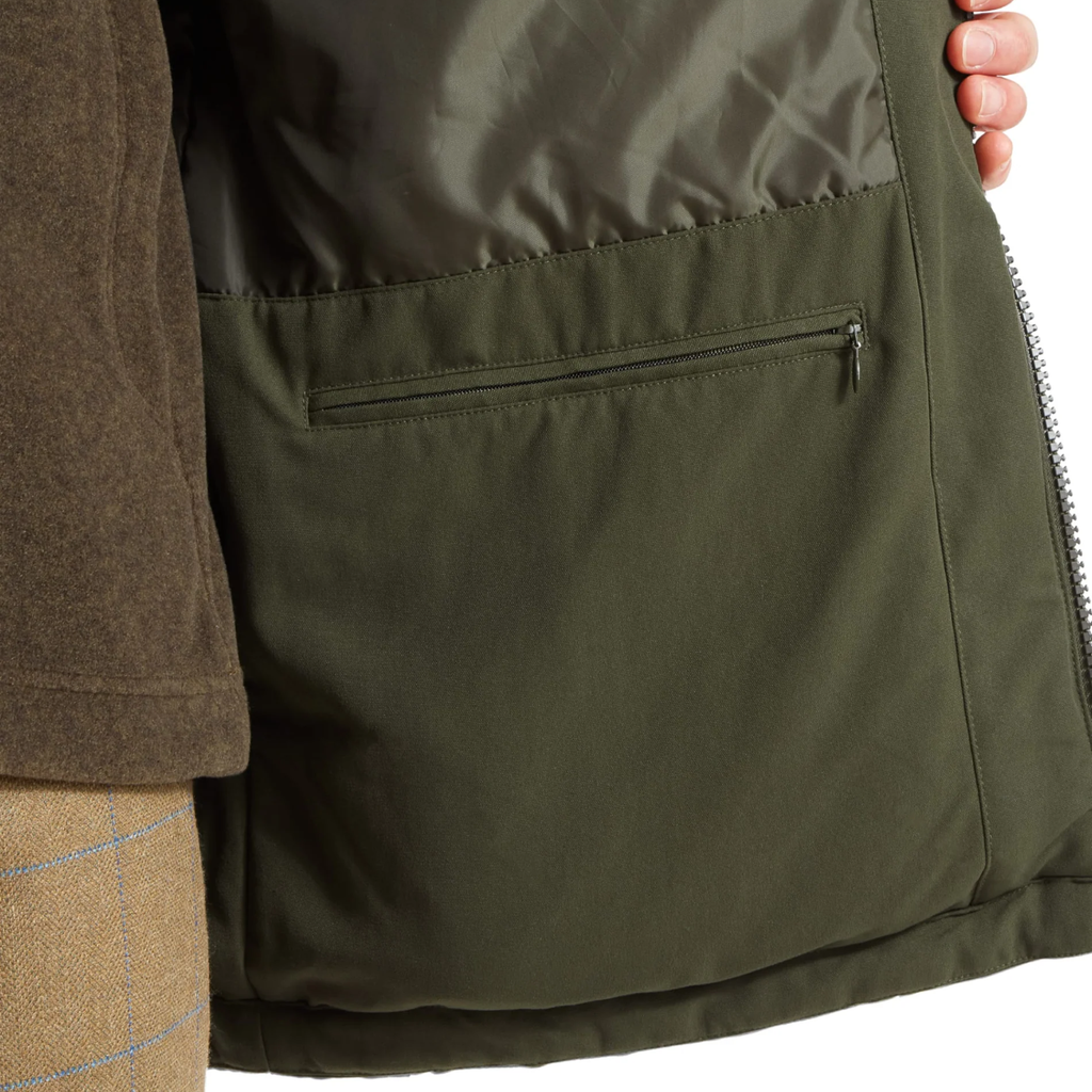 Schoffel Mens Ptarmigan Classic Coat - Hunter Green