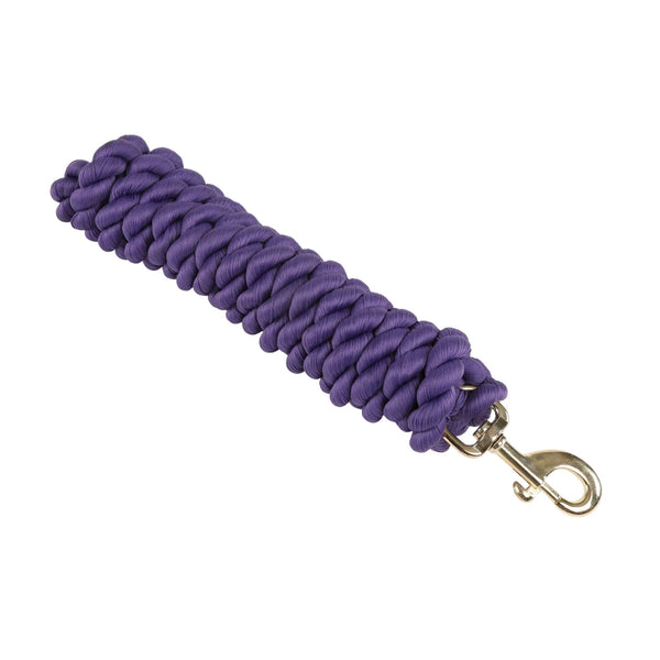 Shires Extra Long Lead Rope - Purple