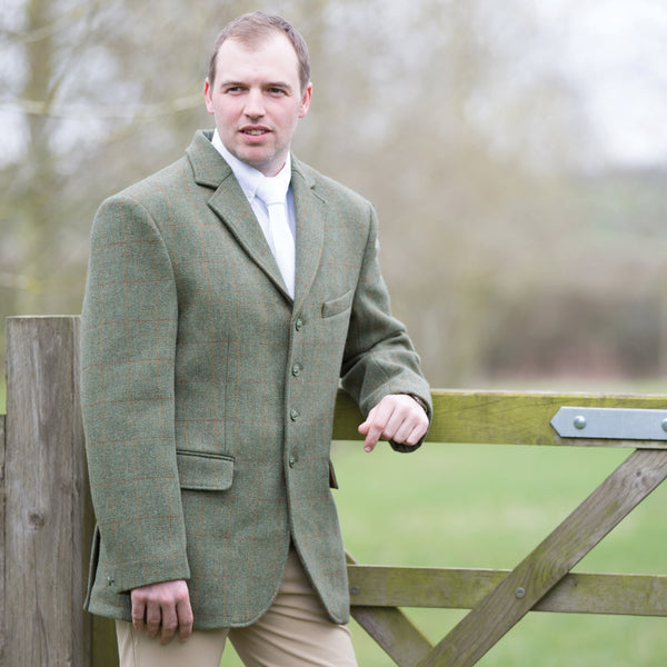 Equetech Mens Claydon Tweed Riding Jacket