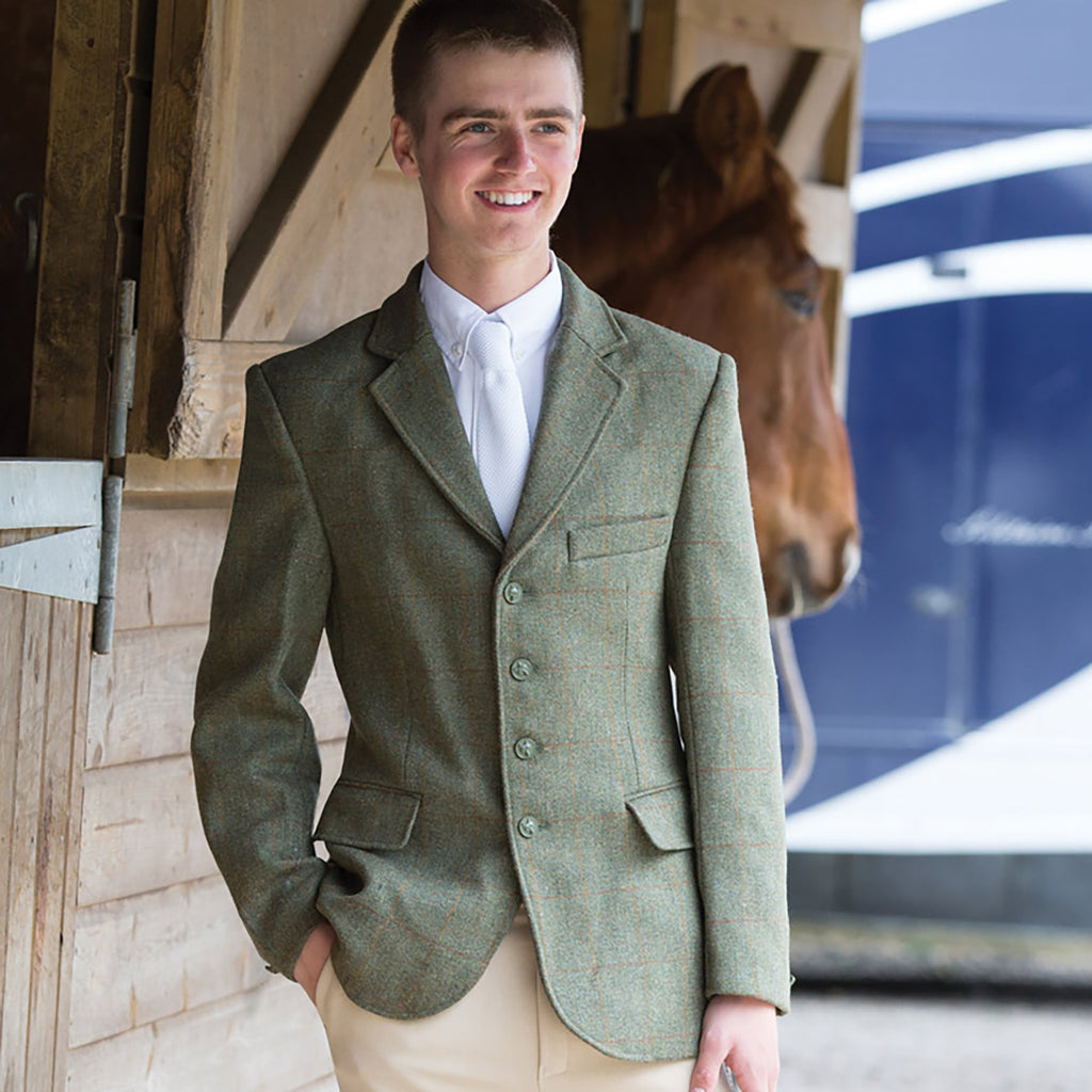 Equetech Mens Claydon Tweed Riding Jacket