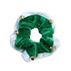 Equetech Sleigh Bells Hair Scrunchie - Green