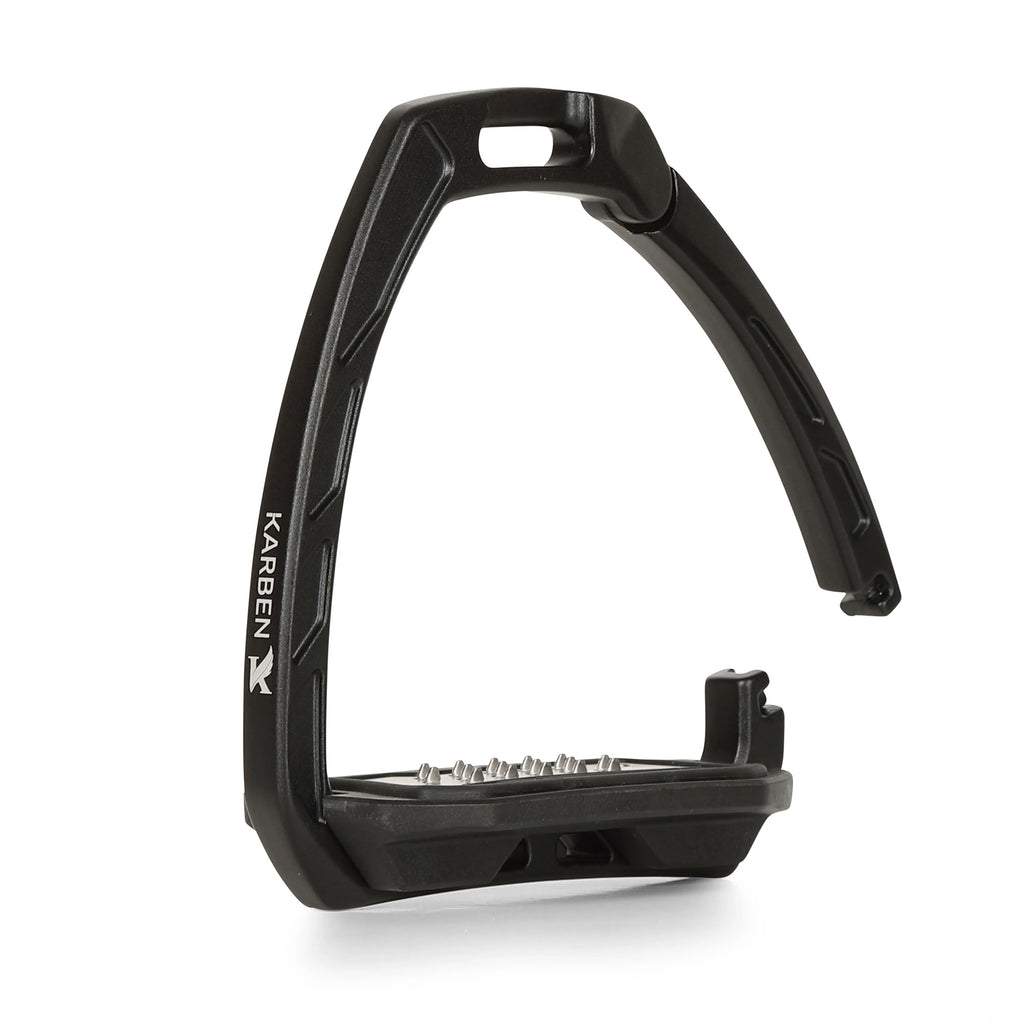Shires Karben Ultra Grip Stirrups - Black