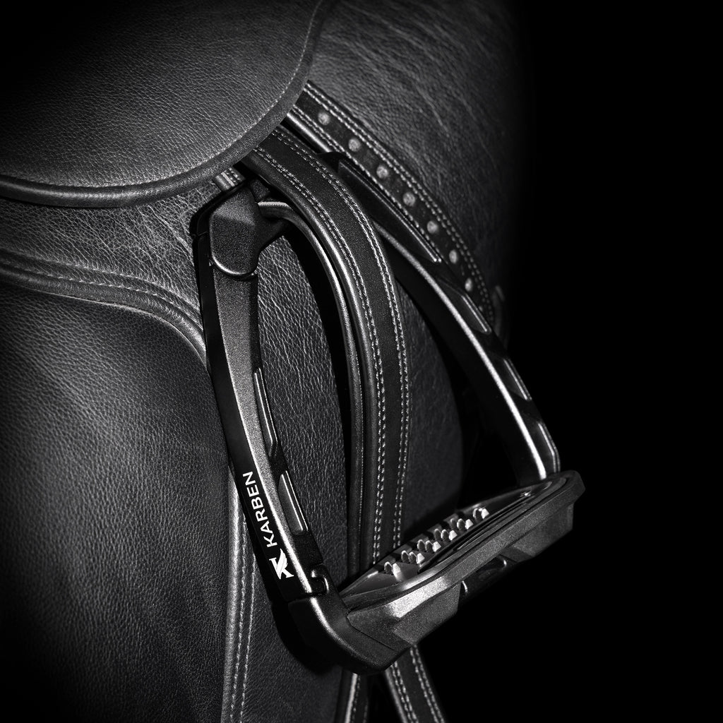 Shires Karben Ultra Grip Stirrups - Black