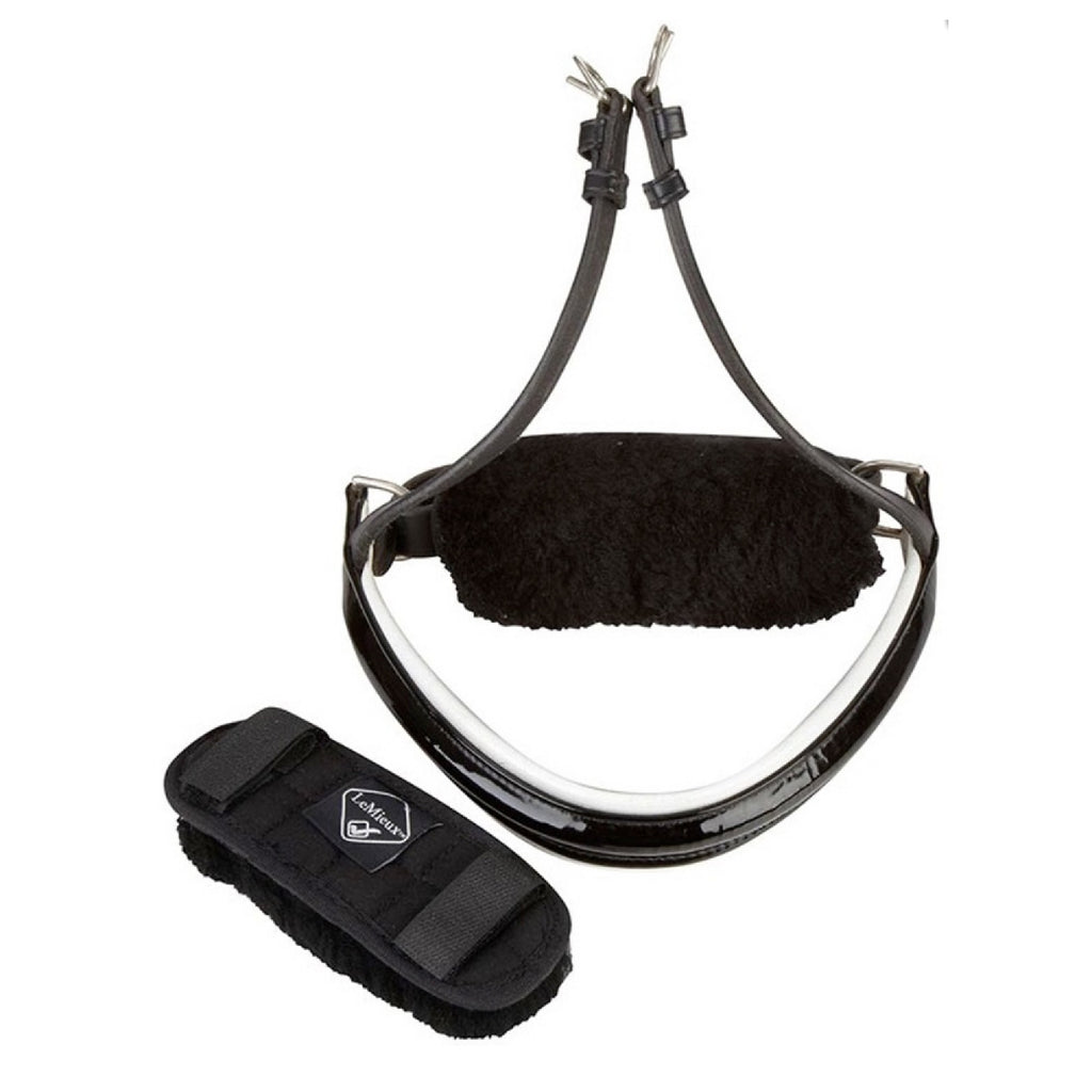 LeMieux Merino+ Noseband Guard - Black