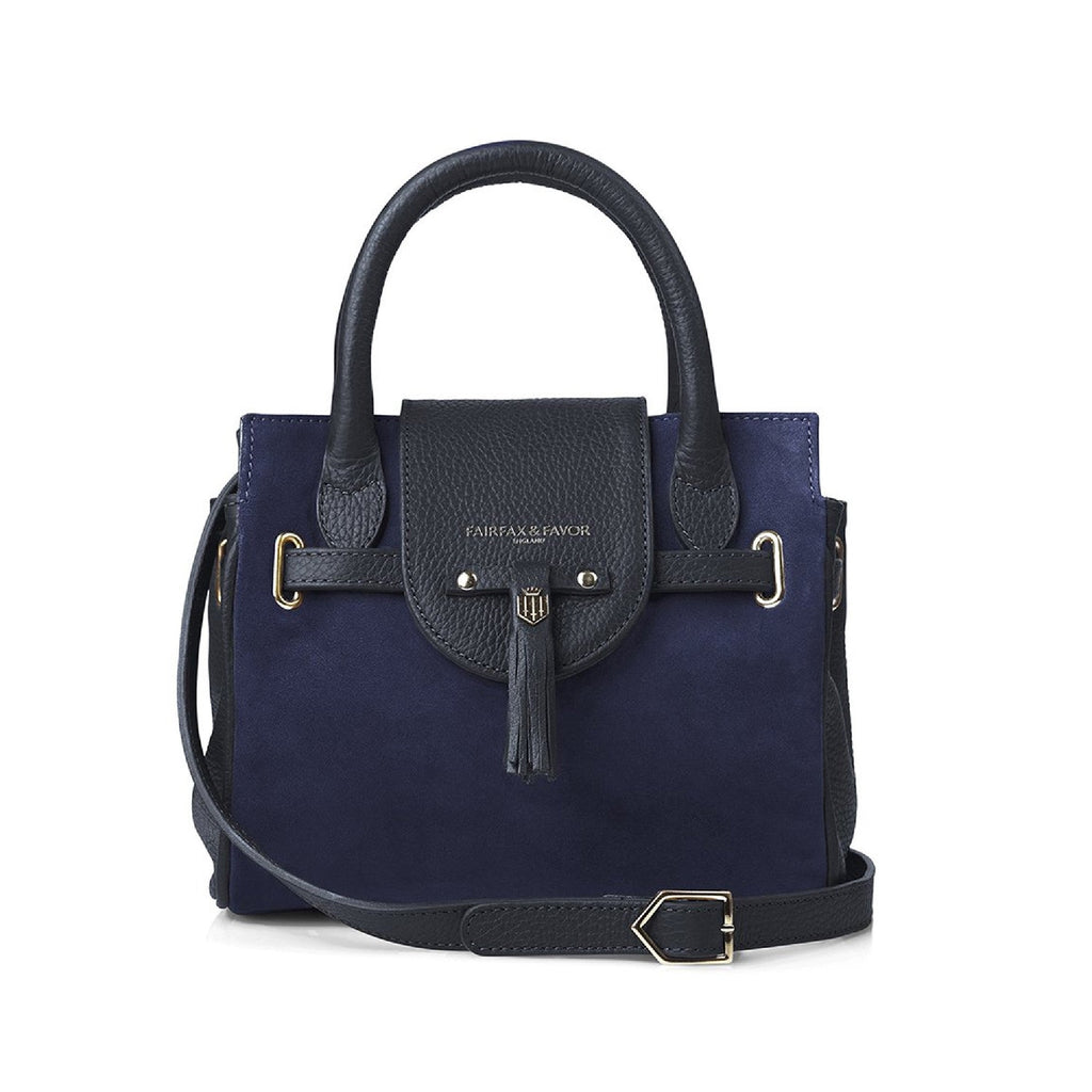 Fairfax and Favor Mini Windsor Handbag - Navy