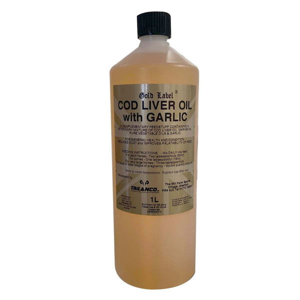 Gold Label Cod Liver Oil And Garlic - 1 Litre