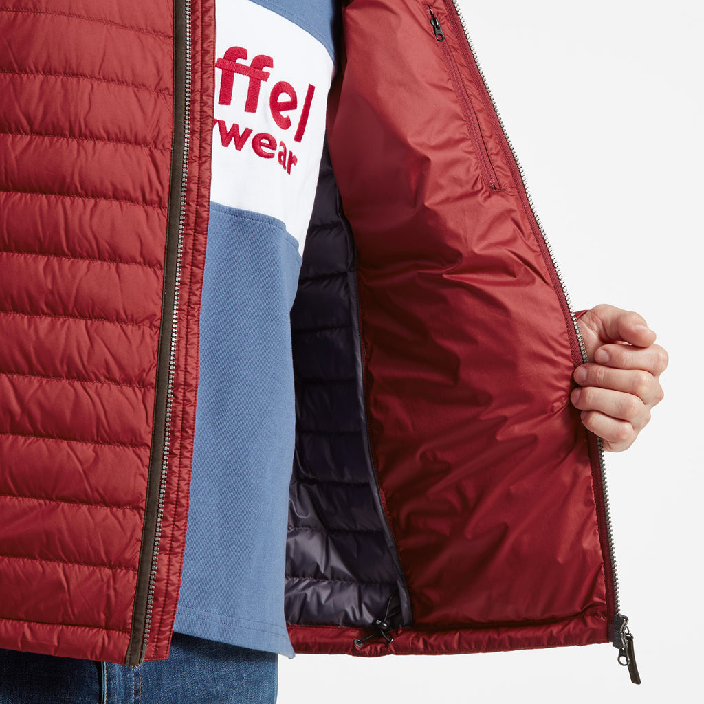 Schoffel Mens Hallaton Down Jacket - Chilli